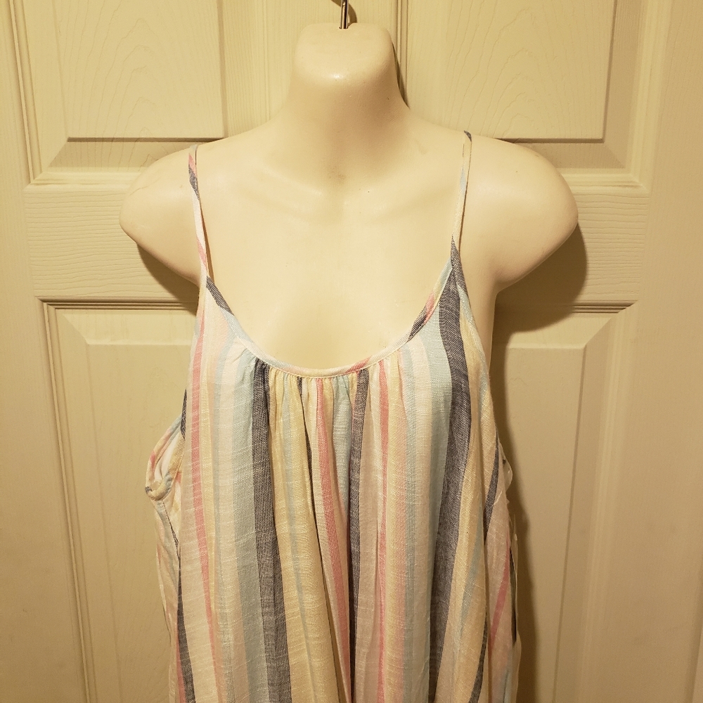 Seven 7 Jean Maxi Dress Large - Picture 2 of 4
